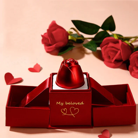 Caja Rosa ‘Reveal’ para Anillo o Collar